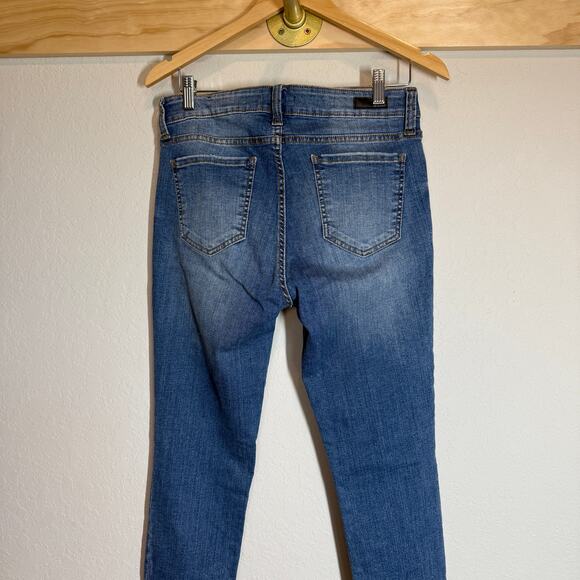 Women's KUT from the Kloth Connie Ankle Skinny Denim Blue Jeans Size 10 - Picture 7 of 8